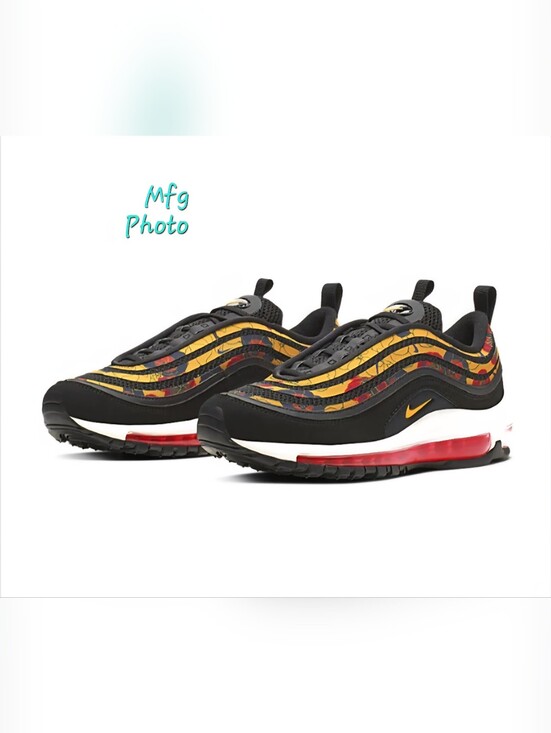 Nike Shoes - Nike Air Max 97 SE 'Gold Floral', Womens 8.5
